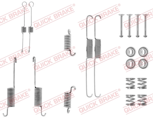Accessory Kit, brake shoes